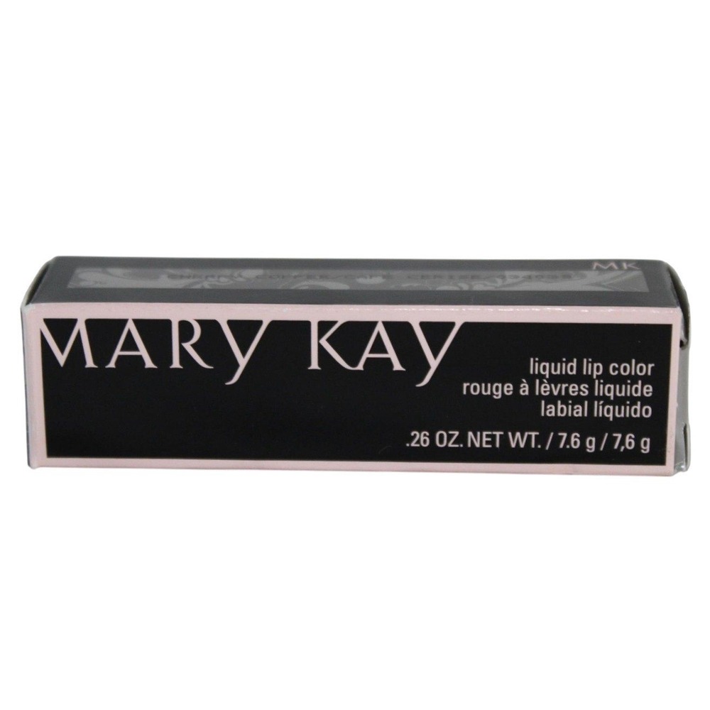 Mary Kay Liquid Lip Color Cherry Coffee Cafe Cerise 0.26oz New Box 034039
